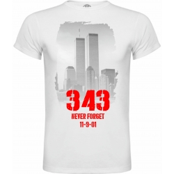 KOSZULKA T-shirt "WTC NEVER FORGET " - męska